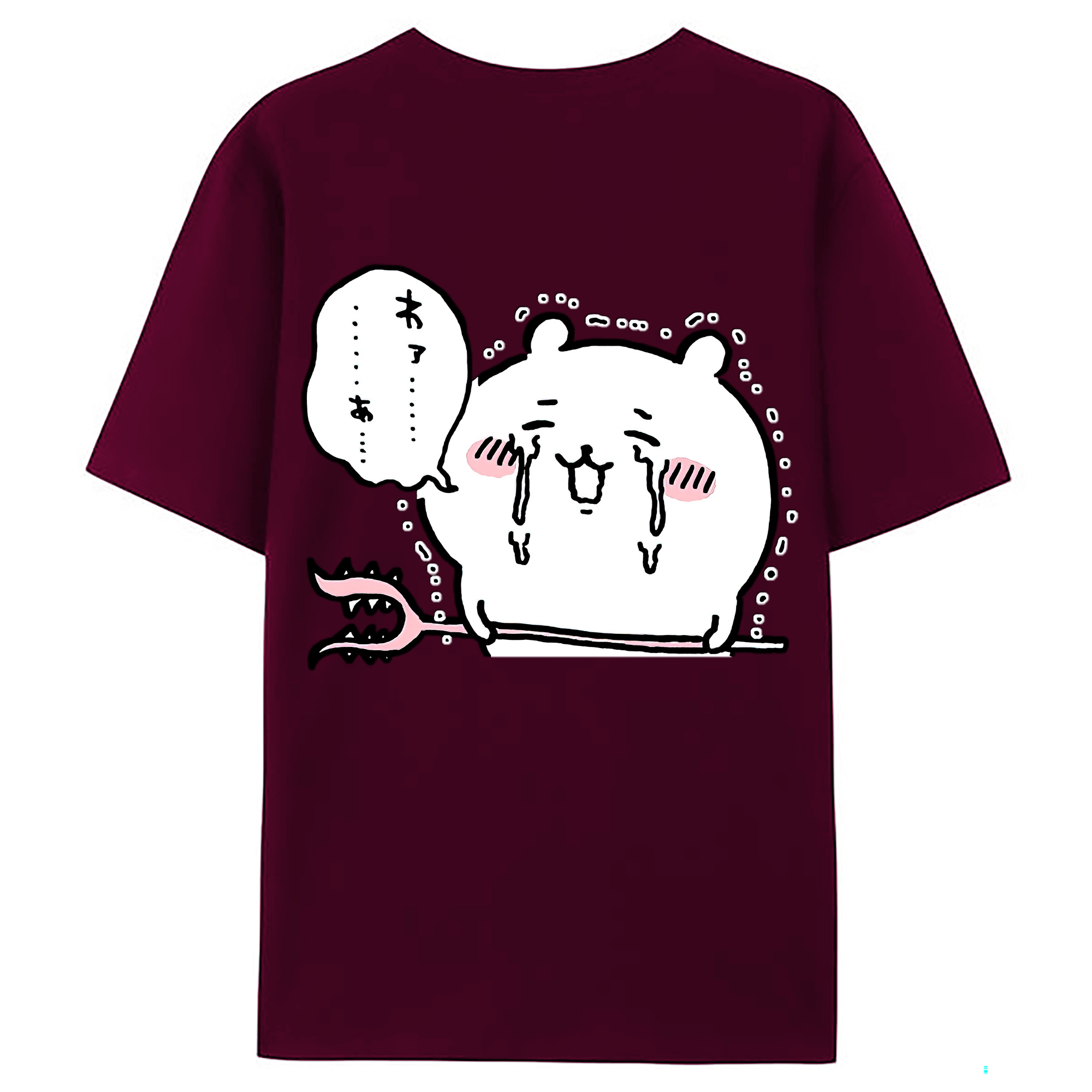 （画像用） ちいかわ ちいかわ Chii-kawa chiikawa レディース半袖Tシャツ(バックプリント)